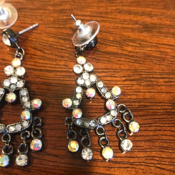 Crystal chandelier earrings - Picture 2 of 4